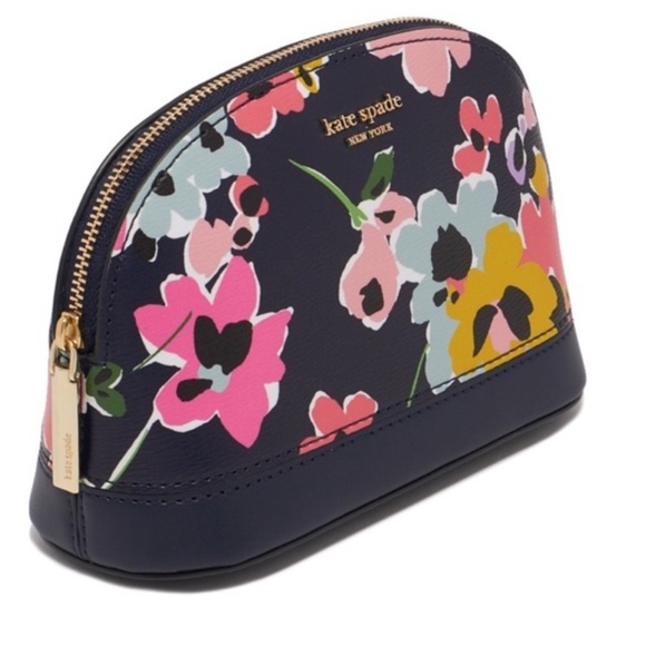 kate spade Accessories - HP🎉NWT Kate Spade Sylvia Wildflower Blue Dome Bag